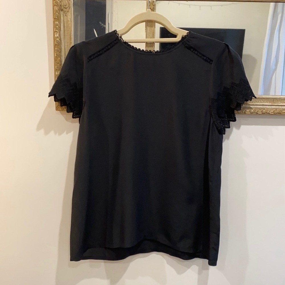 Ulla Johnson 100% silk blouse Small GUC